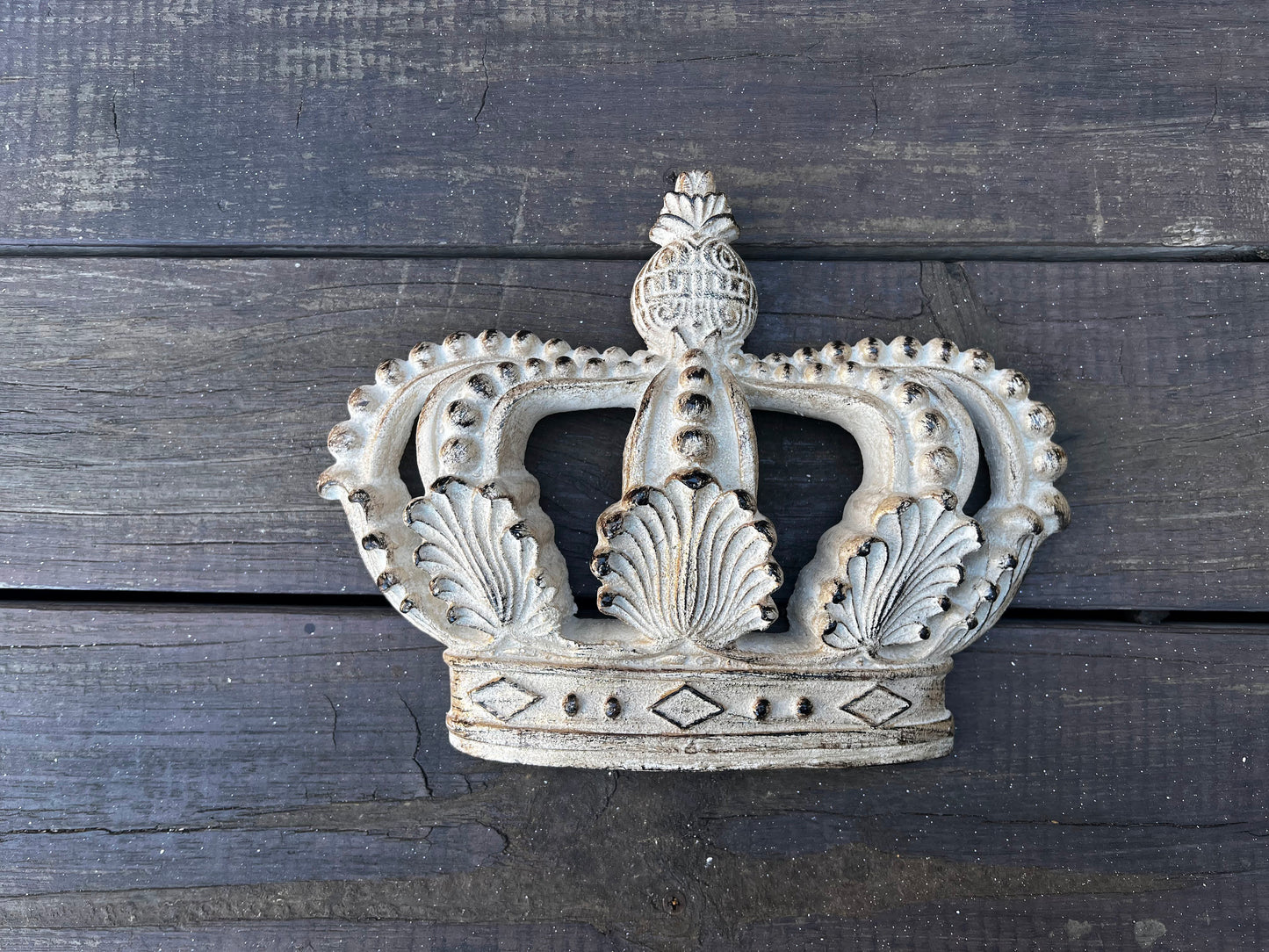 Crown Wall Plaque | PICK YOUR COLOR | Castle Decor | Fleur de Lis Royal Queen King Princess Old World Tuscan | FleurDeLisJunkie |