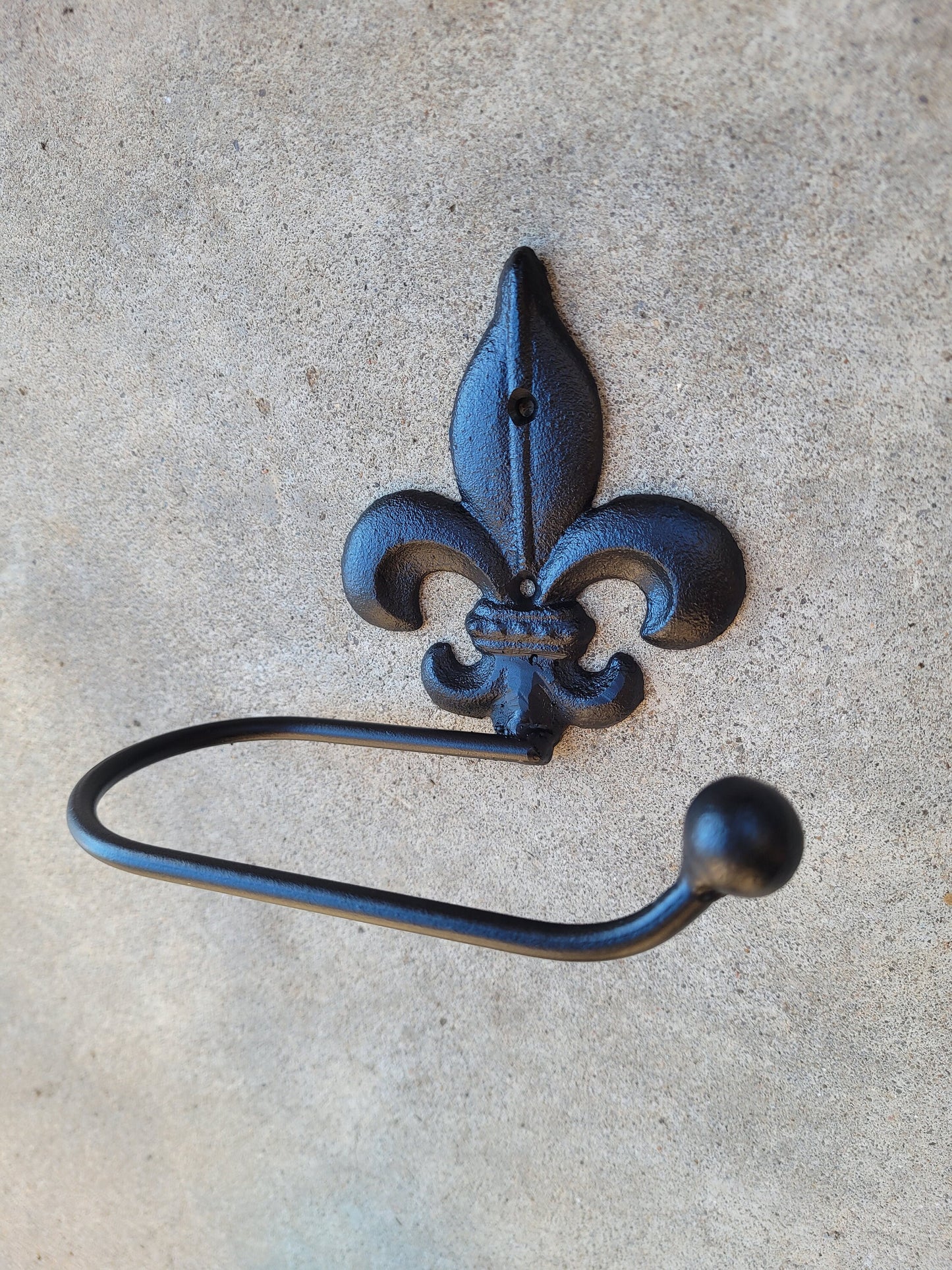 Fleur de Lis Toilet Paper Holder | Fleur Toilet tissue holder | TP Holder | Bath Fixture | Bathroom | Euro toilet paper | FleurDeLisJunkie