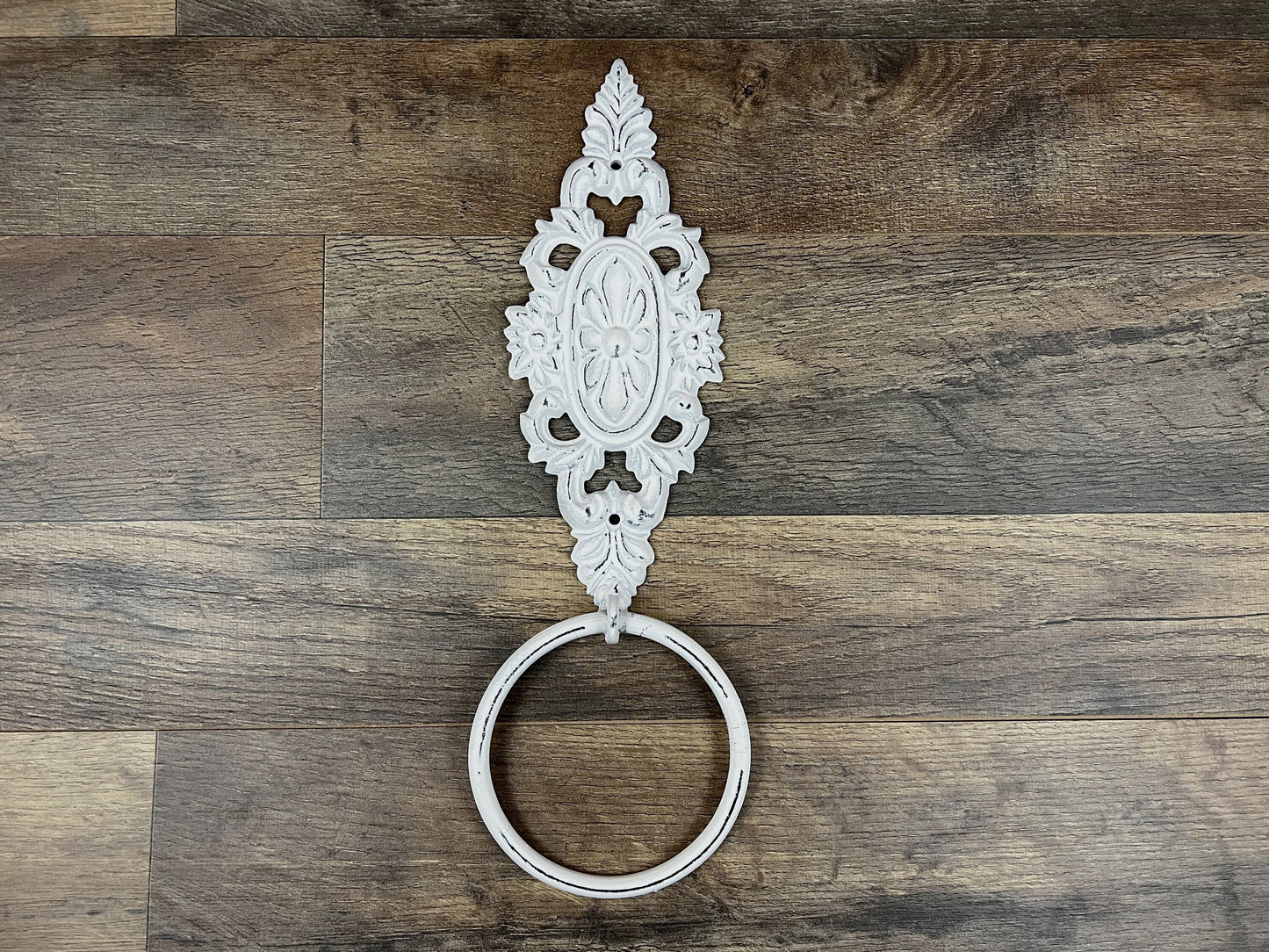 COMBO Toilet Paper Holder AND Towel Ring | Shabby Chic Bathroom Hardware Cottage Farmhouse, Victorian, TP hanger tissue, Pick your color