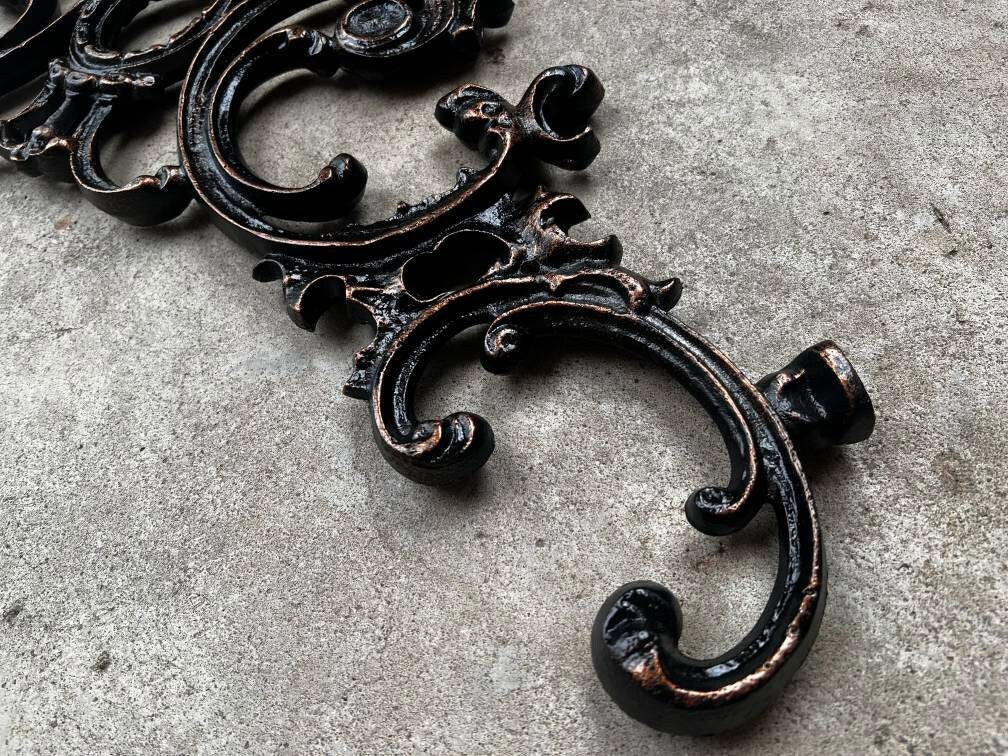 26 inches wide Metal Topper - PICK YOUR COLOR - Wall Plaque / Wall Decor Old World Tuscan Medieval Decor