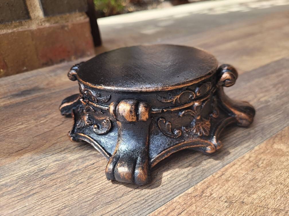 Capital Candle Holder | PICK YOUR COLOR | Candle Riser | Pedestal Top | Rustic Candle Holder | Pillar Candle Holder | FleurDeLisJunkie |