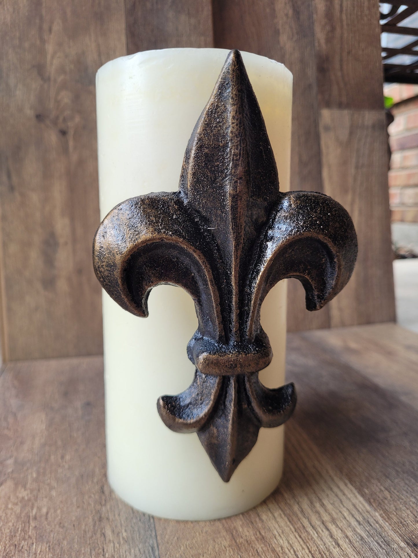 Fleur de Lis Candle Pin | Candle Tack | PICK YOUR COLOR | Candle Pin | Fleur | French Country | Medieval | New Orleans | FleurDeLisJunkie