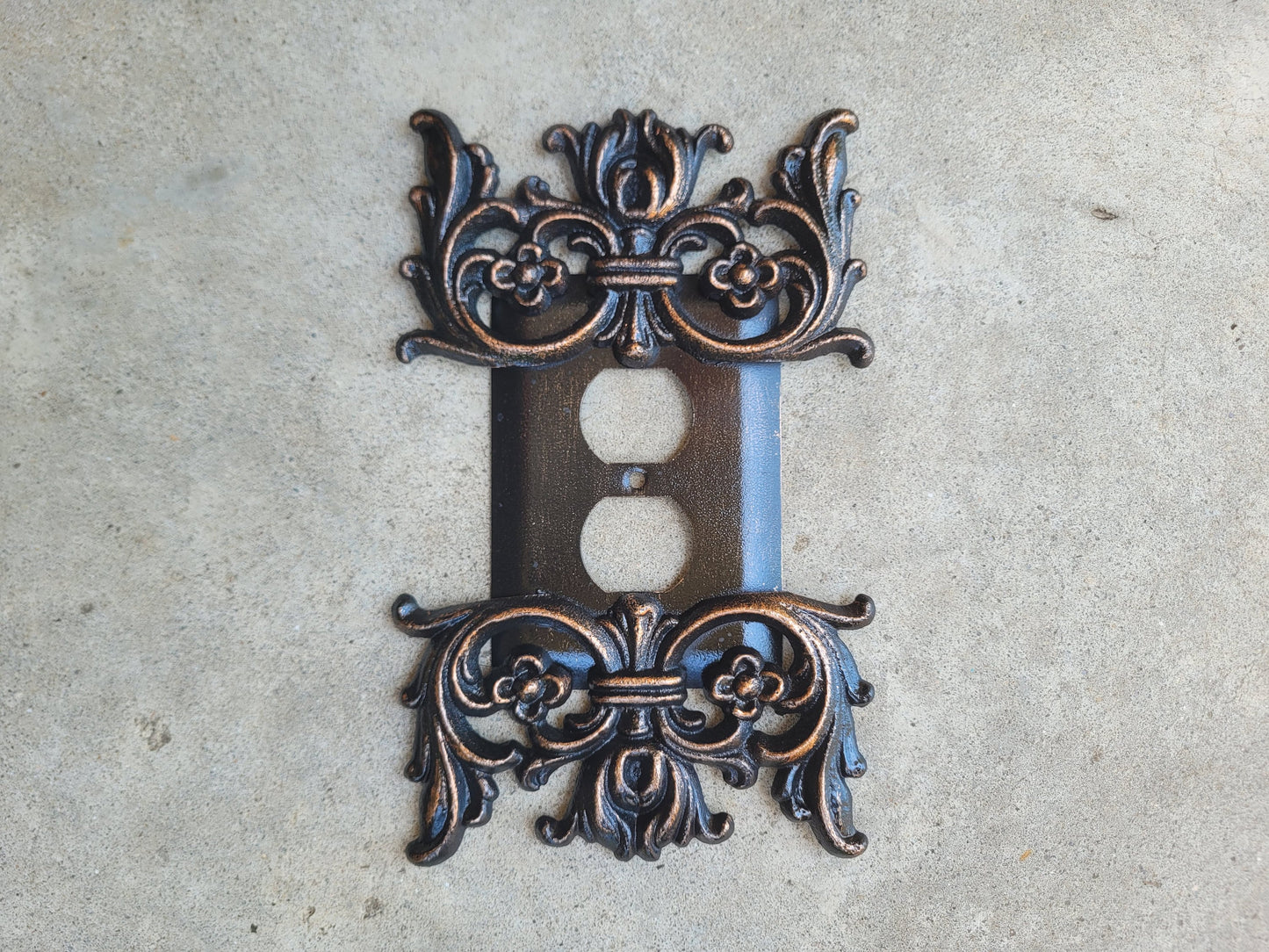 Outlet Cover Plate, PICK YOUR COLOR, Light Switch Cover, Outlet Switch Plate Covers, Ornate Switch Plate, Custom Switchplate Covers