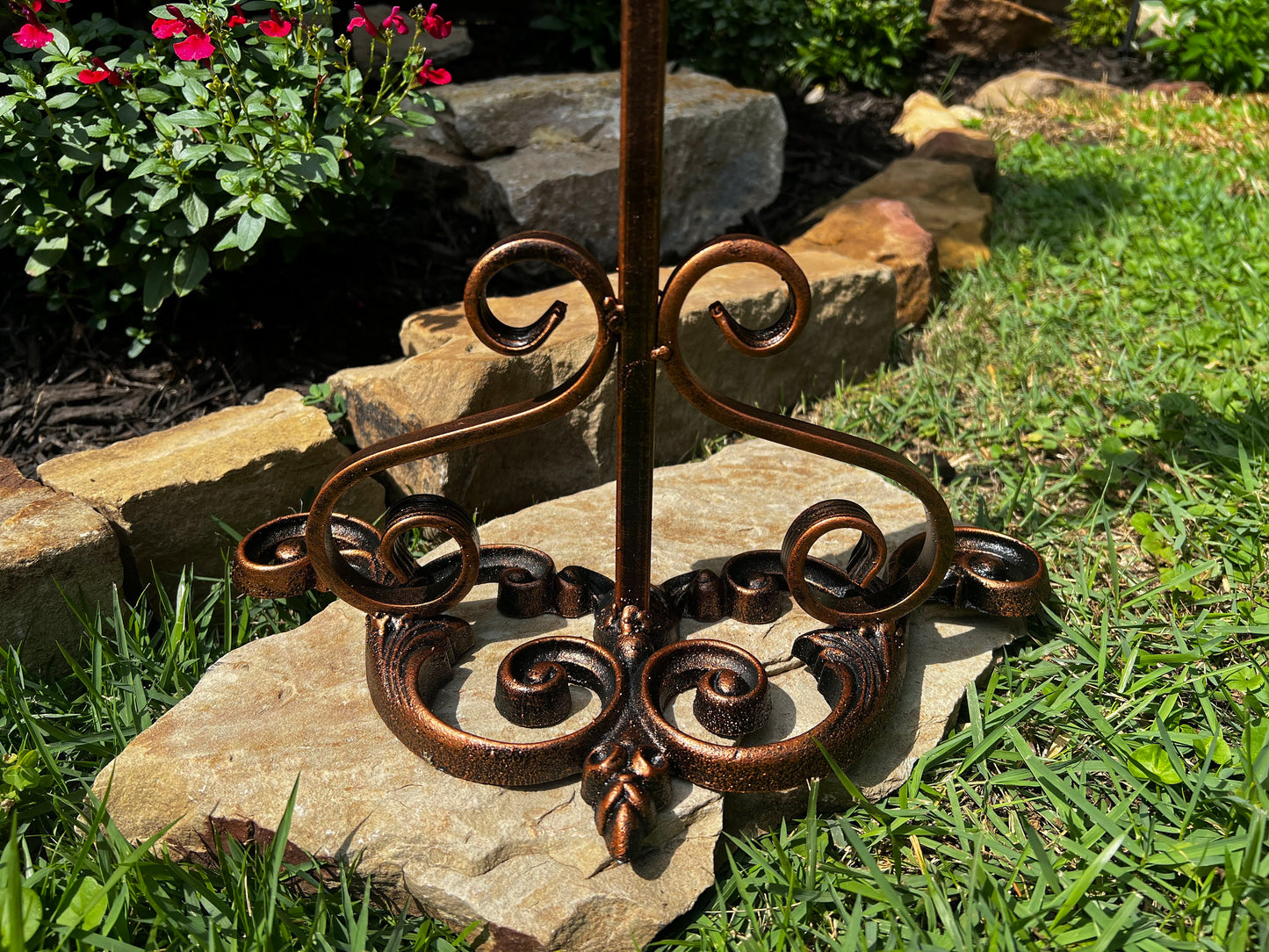 Bird Free standing towel holder, PICK YOUR COLOR, kitchen towel holder, countertop towel holder, towel rack, bathroom towel holder