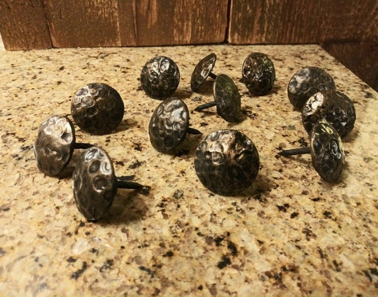1" Inch Nail Heads Clavos for Upholstery Hammered iron
