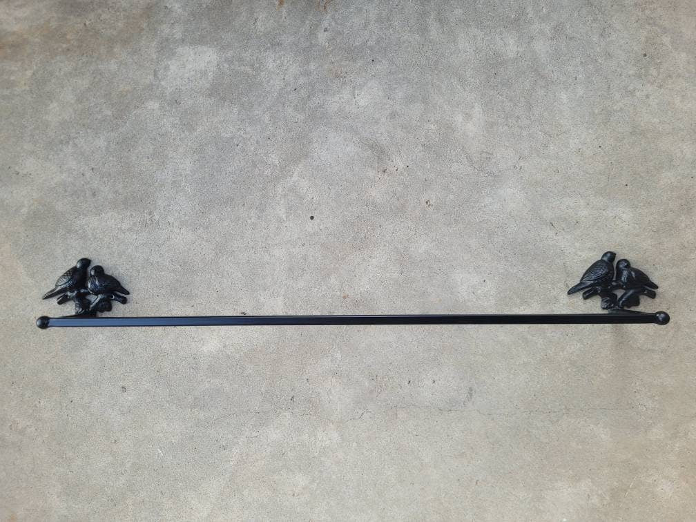 Bird Metal Towel Bar for Bathroom