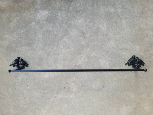Bird Metal Towel Bar for Bathroom