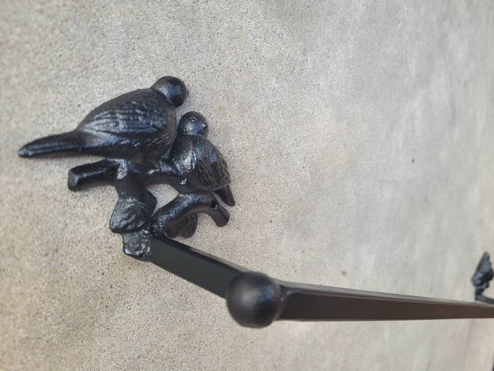 Bird Metal Towel Bar for Bathroom