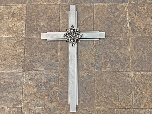Large Iron Wall Cross