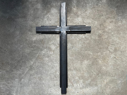Large Iron Wall Cross