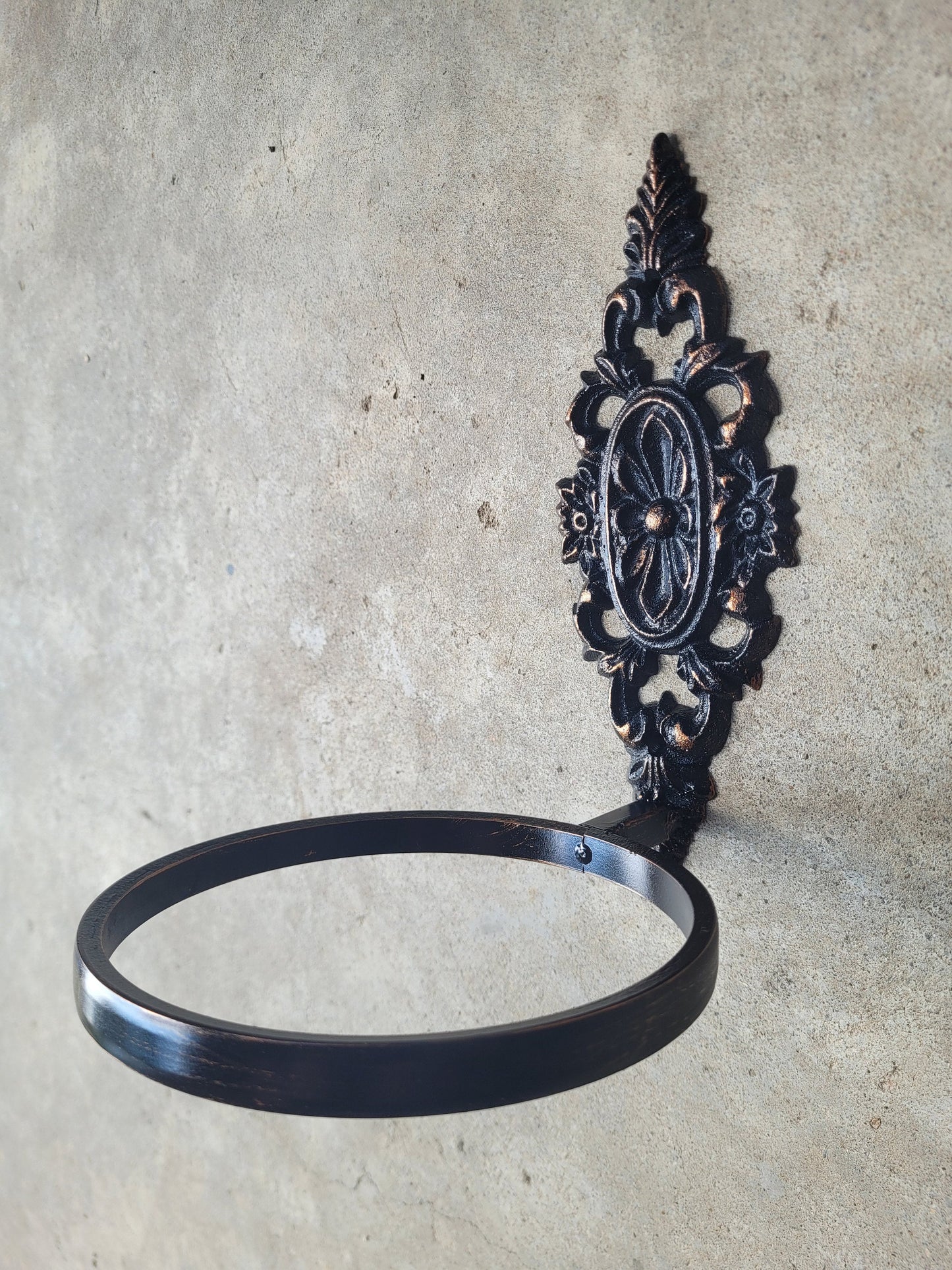 Iron Flower Pot Plant Holder for Wall