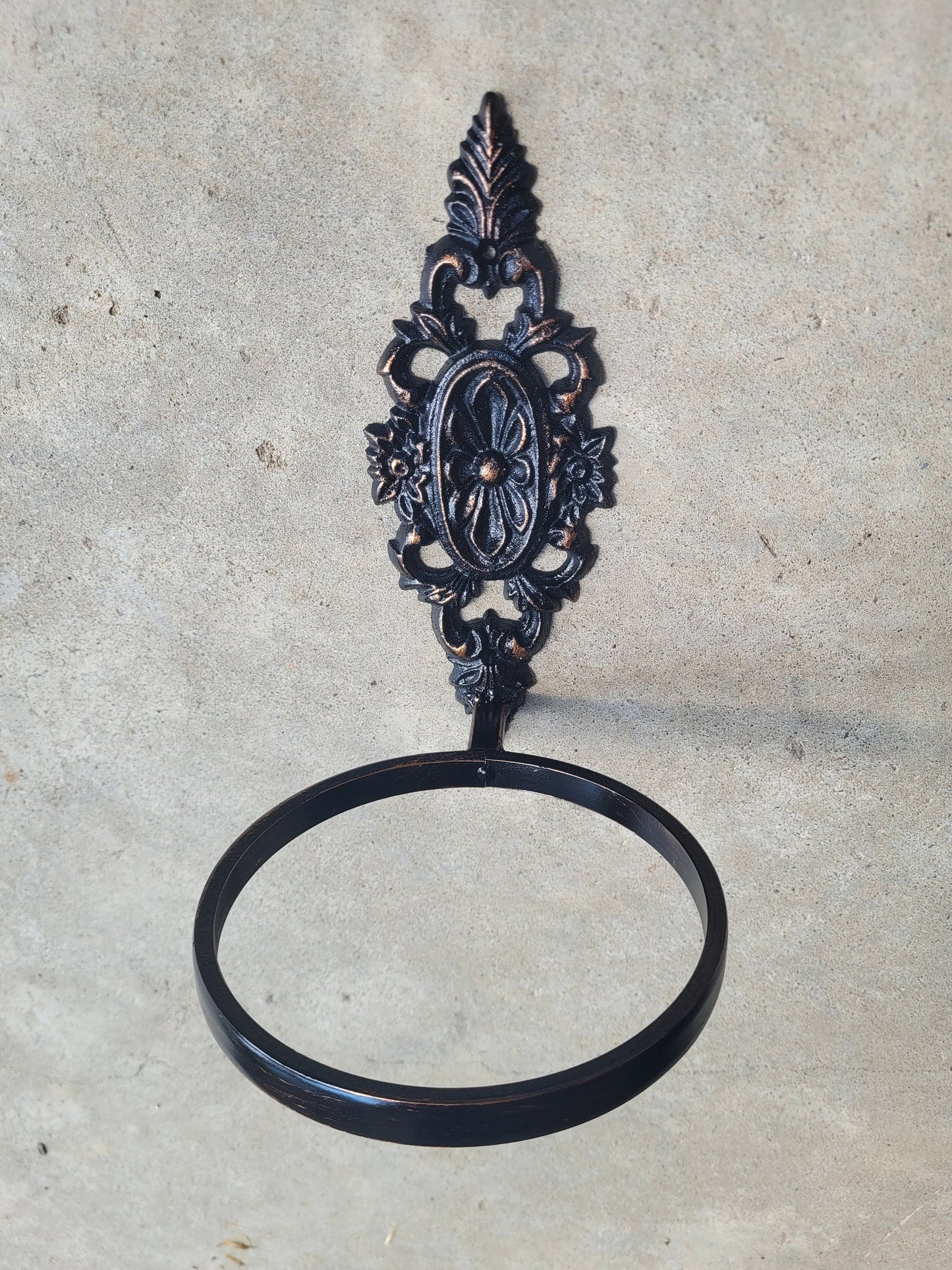 Iron Flower Pot Plant Holder for Wall