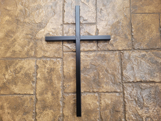 Iron Wall Cross