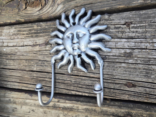 Iron Sun Wall Hooks
