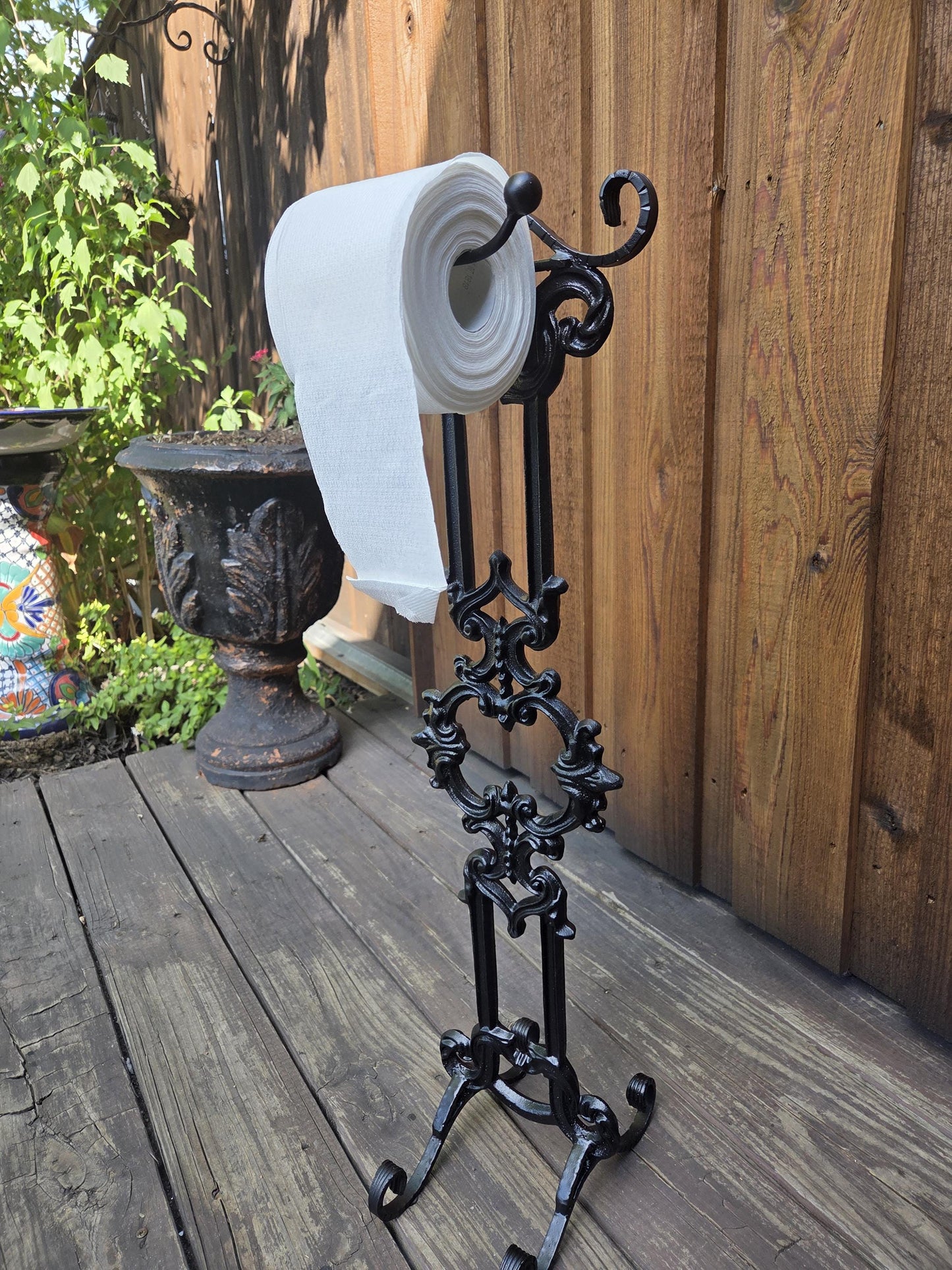 Toilet Paper Holder Stand