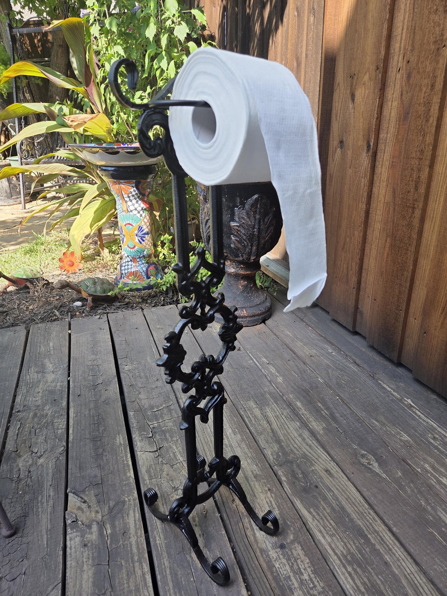 Toilet Paper Holder Stand