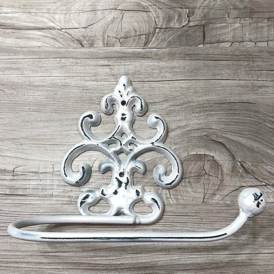 Toilet Paper Holder | Shabby chic toilet paper holder | Tissue Holder | TP Hanger | Cottage Bathroom |FleurDeLisJunkie | Toilet Paper Hanger