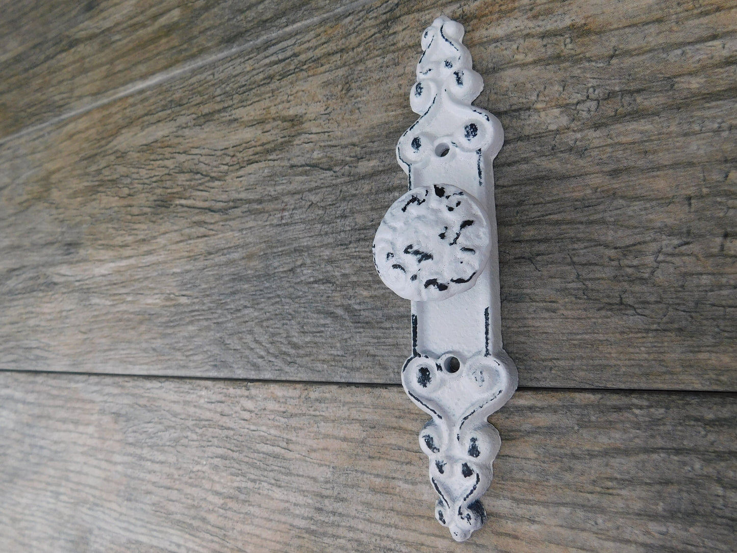 Doorknob Wall Hook | Shabby Chic | Rustic | Cast Iron | Wall Rack | Coat Rack | Wall Hanger | FleurDeLisJunkie | Farmhouse | Cottage