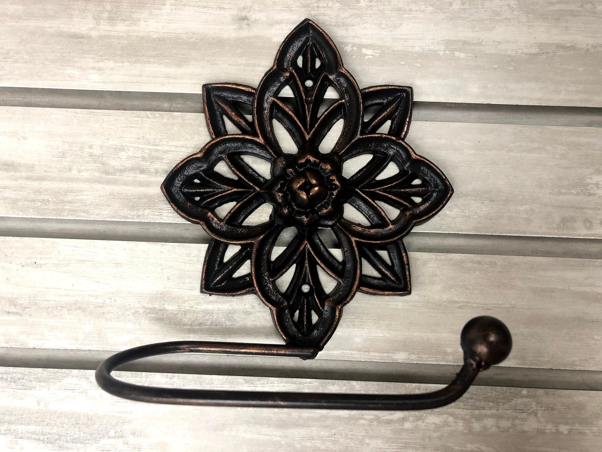 Toilet Paper Holder | Toilet tissue | bathroom| Tissue Holder | TP Hanger | Cottage Bathroom Decor | Ornate | FleurDeLisJunkie