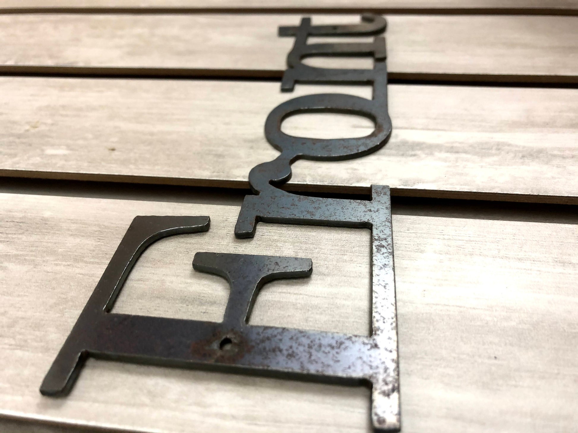 Front Porch sign made of Steel. PICK YOUR COLOR. Metal wall art. Porch decor. Rustic Farmhouse home accessories | FleurDeLisJunkie