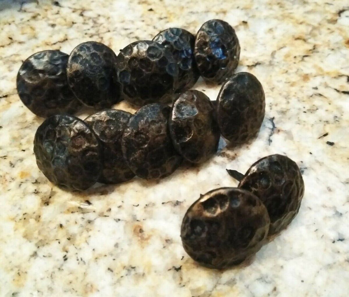 1" Inch Nail Heads Clavos for Upholstery Hammered iron