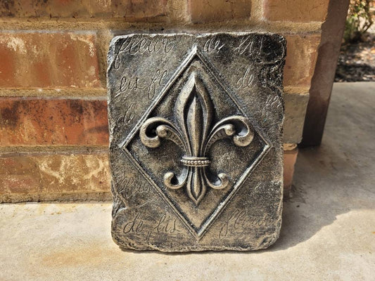 Fleur de Lis Wall Plaque - PICK YOUR COLOR - Tuscan, Old World, Medieval, New Orleans, Saints, French Country | FleurDeLisJunkie |