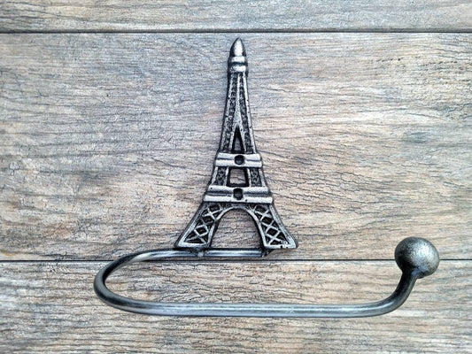 Eiffel Tower Toilet Paper Holder | Pick your COLOR | TP Hanger | French Bathroom | FleurDeLisJunkie | TP Holder, Medieval, France bath decor