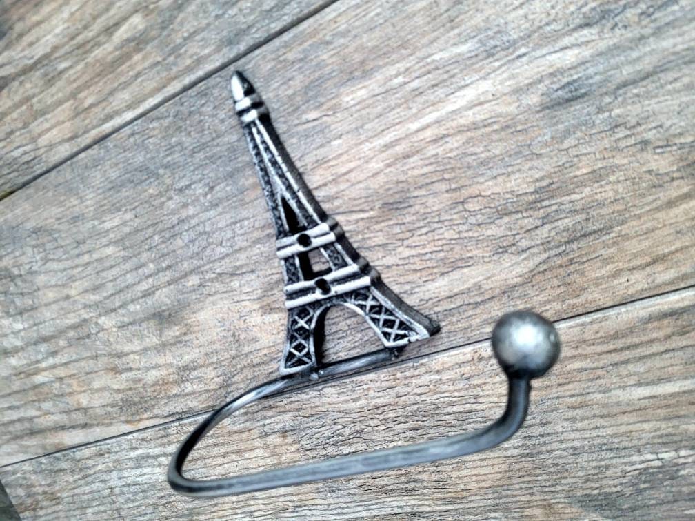 Eiffel Tower Toilet Paper Holder | Pick your COLOR | TP Hanger | French Bathroom | FleurDeLisJunkie | TP Holder, Medieval, France bath decor