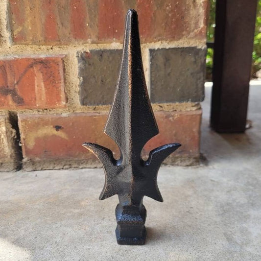 Spear Finial Fence Decor | PICK YOUR COLOR | French Country Home Decor Hardware Garden Backyard Decor Fencing Supplies Finials Top Rail Top