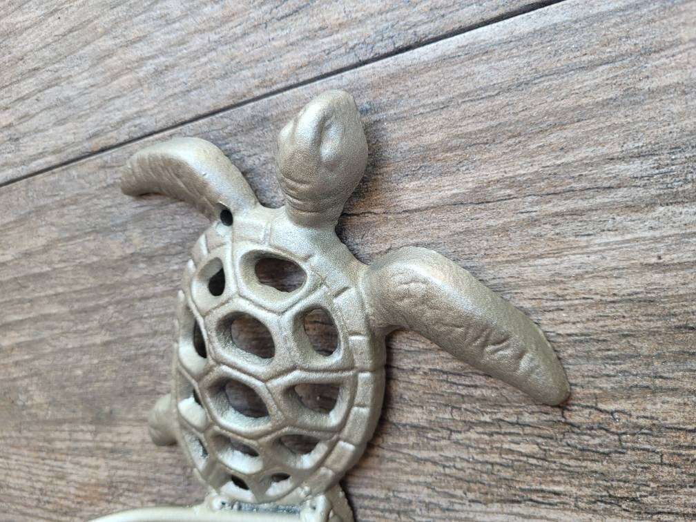 Sea Turtle Toilet Paper Holder | PICK your COLOR | TP Holder, Toilet Tissue Holder, Nature Wall Hook, Beach Lake house bathroom Bath fixture