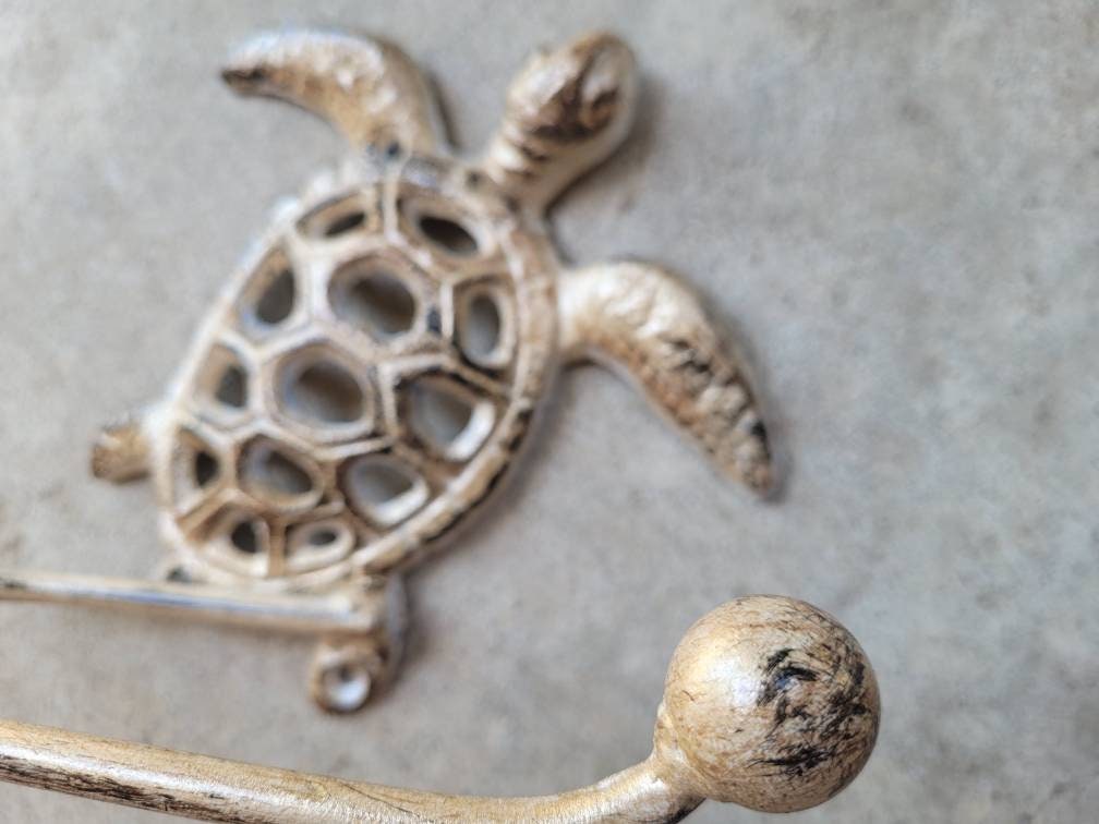 Sea Turtle Toilet Paper Holder | PICK your COLOR | TP Holder, Toilet Tissue Holder, Nature Wall Hook, Beach Lake house bathroom Bath fixture