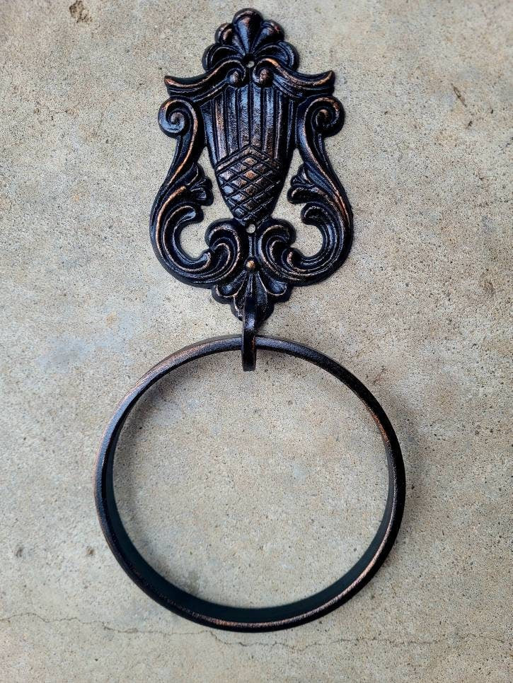 Iron on sale towel ring