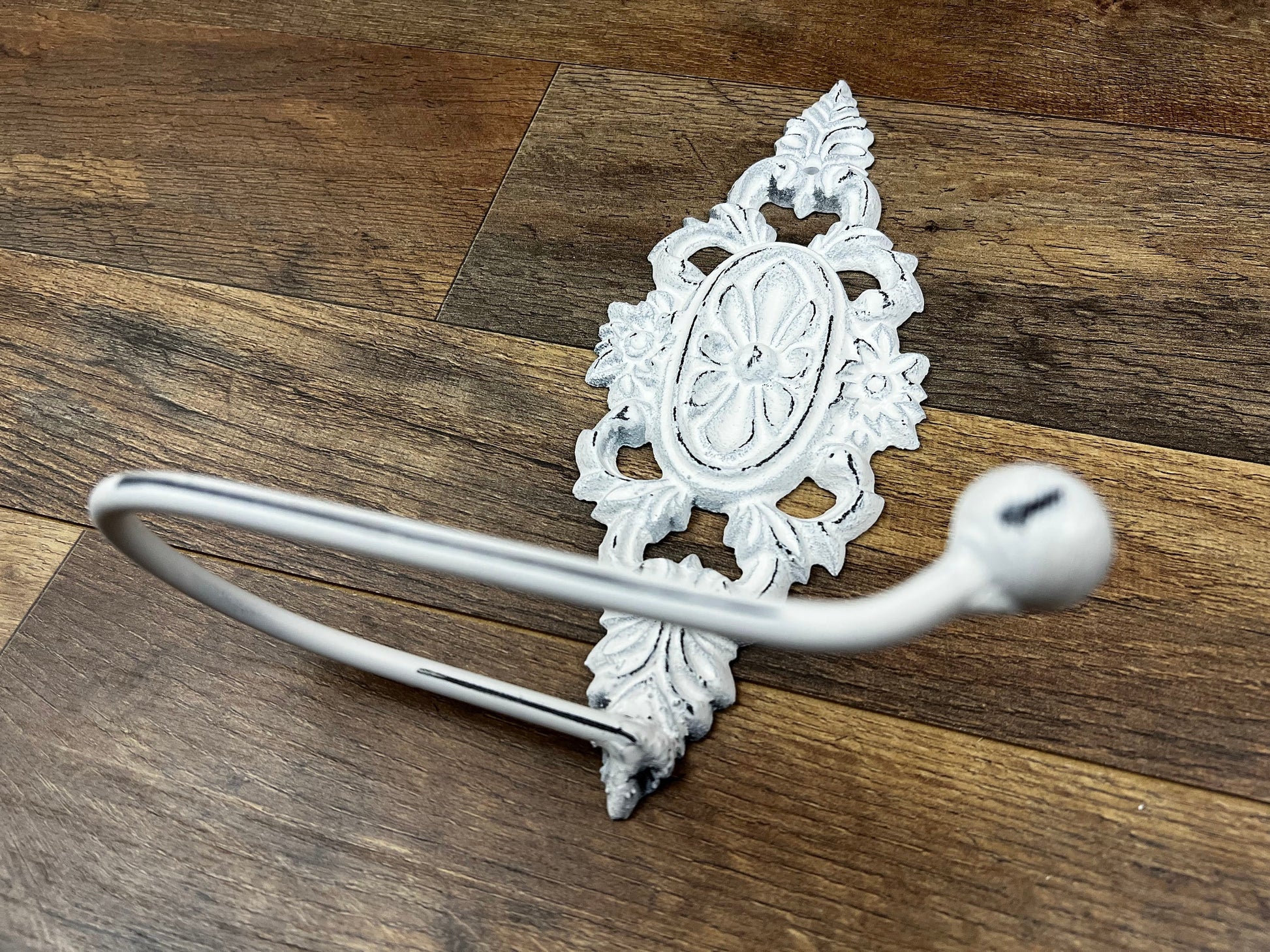 Toilet Paper Holder Shabby Chic Bathroom Decor Cottage Chic Bathroom, Farmhouse, Victorian, Eclectic Bath Decor Hardware TP hanger tissue